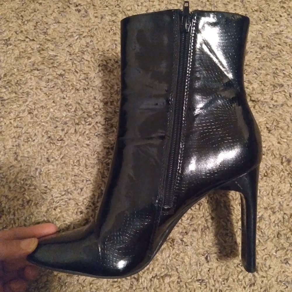 Black boots